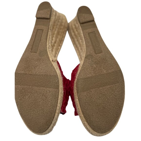 NEW American Womens 8.5 Eagle Red Sandals Platform Slide Sandals Resort Wear - Picture 3 of 9